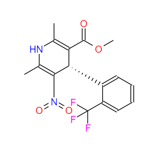 CAS：98625-26-4，(S)-2,6-二甲基-5-硝基-4-(2-三氟甲基)苯基)-1,4-二氫吡啶-3-甲酸甲酯