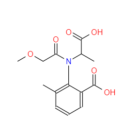 CAS：104390-56-9，2-(n-(1-羧乙基)-2-甲氧基乙酰胺基)-3-甲基苯甲酸