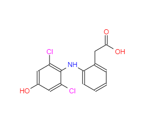 CAS：64118-84-9，2-(2-((2,6-二氯-4-羥基苯基)氨基)苯基)乙酸
