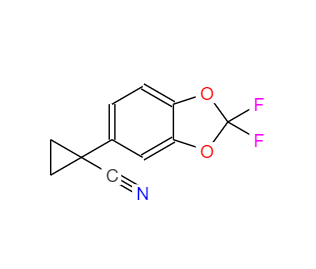 CAS：862574-87-6，1-(2,2-二氟苯并二氧代-5-基)環丙烷甲腈 
