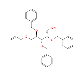 CAS：111549-97-4,5-O-烯丙基-2,3,4-三-O-芐基-D-核糖醇 