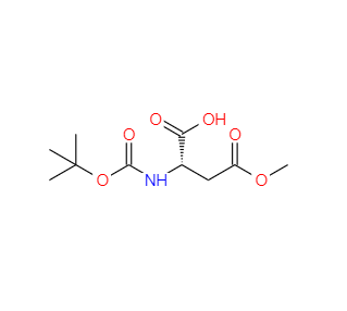 CAS：856417-64-6，2-((叔丁氧基羰基)氨基)-4-甲氧基-4-氧代丁酸